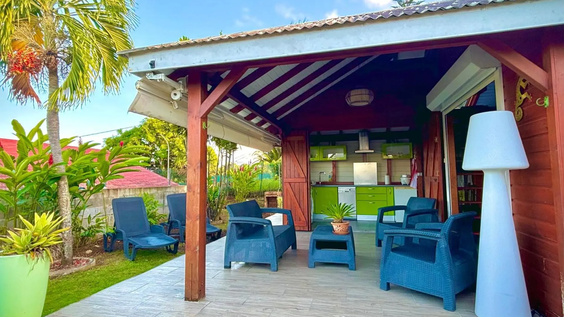 La Petite Creole - Bungalow De Standing Сasa de vacaciones Petit-Bourg